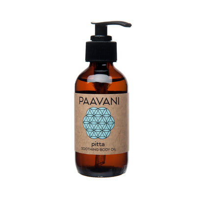 Pitta Body Oil: Cooling Ayurvedic Abhyanga Oil for Sensitive Skin
