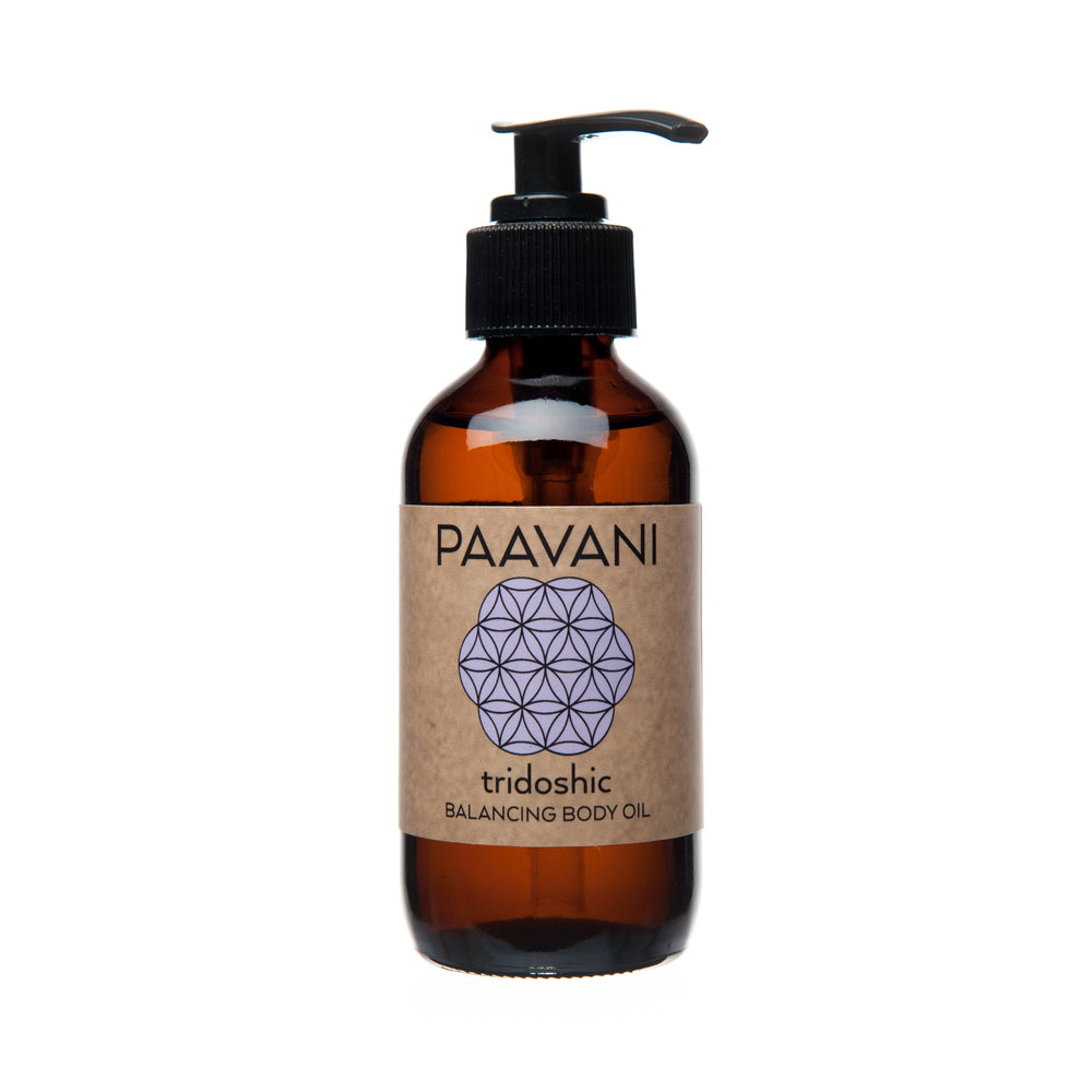 Tridoshic Body Oil : Balancing Ayurvedic Abhyanga Oil for All Skin Types & Doshas