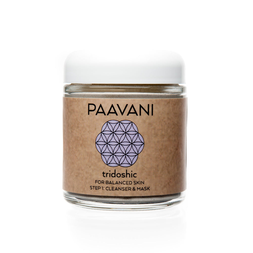 Tridoshic Cleanser & Mask: Ayurvedic Cleansing Grains for Balanced, Radiant Skin
