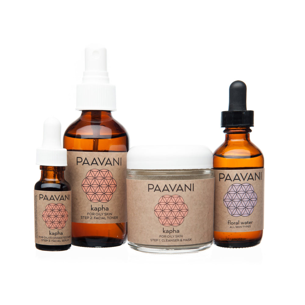 Kapha Skincare Ritual | Ayurvedic Set for Oily & Congested Skin