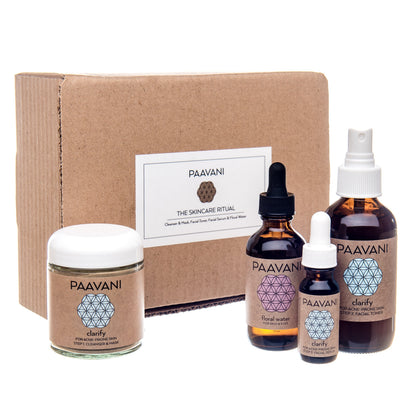 Clarify Skincare Ritual: Ayurvedic Set for Blemish-Prone & Oily Skin