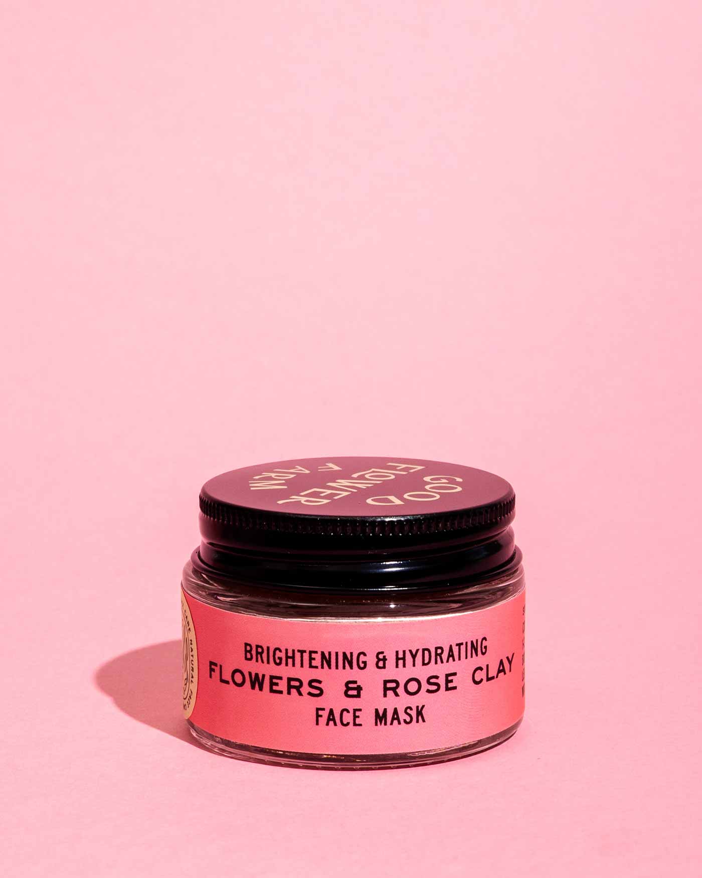 Flowers & Rose Clay Botanical Face Mask