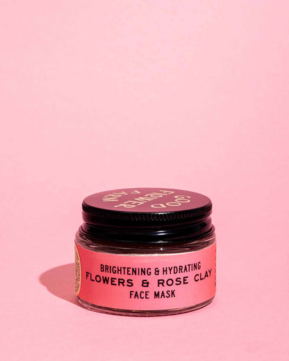 Flowers & Rose Clay Botanical Face Mask