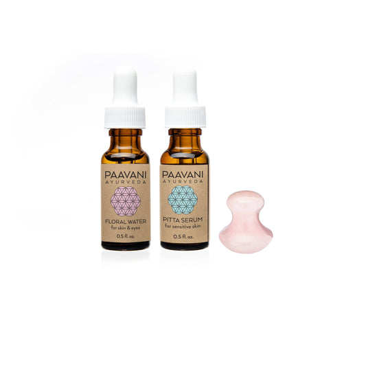 Radiant Skin Ritual: Ayurvedic Rose Quartz Facial Massage Kit