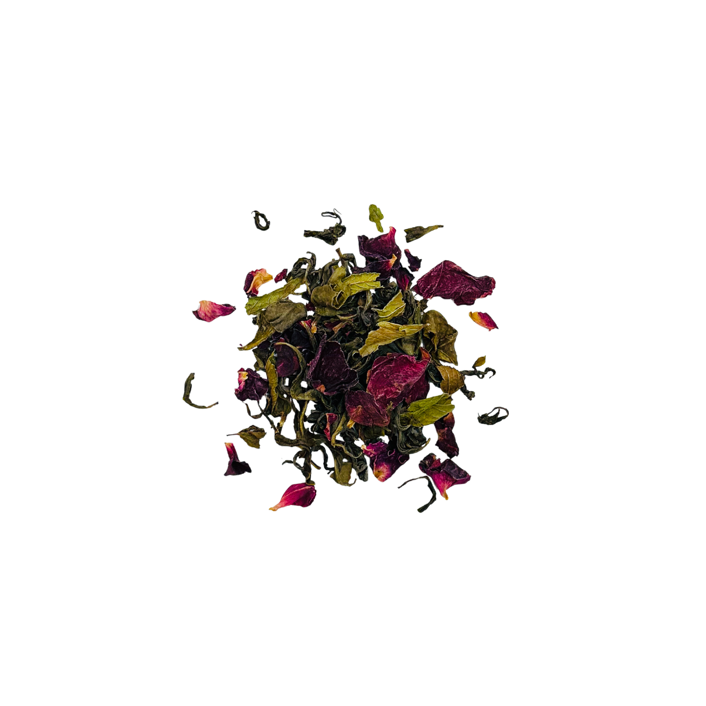 Green Tea Blend: Rose Green - Organic Loose Leaf