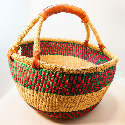 African Bolga Basket for Shopping