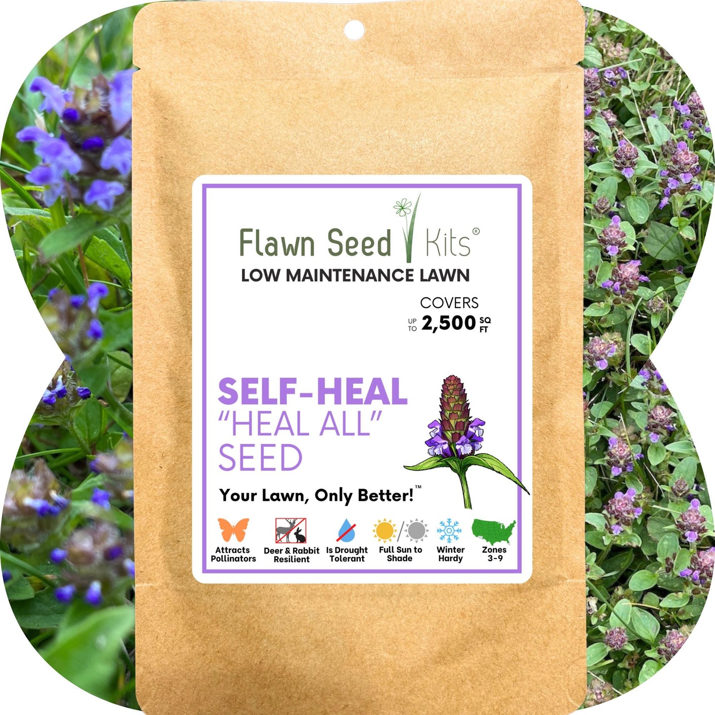 Self-Heal (Prunella Vulgaris) Seed Pouch
