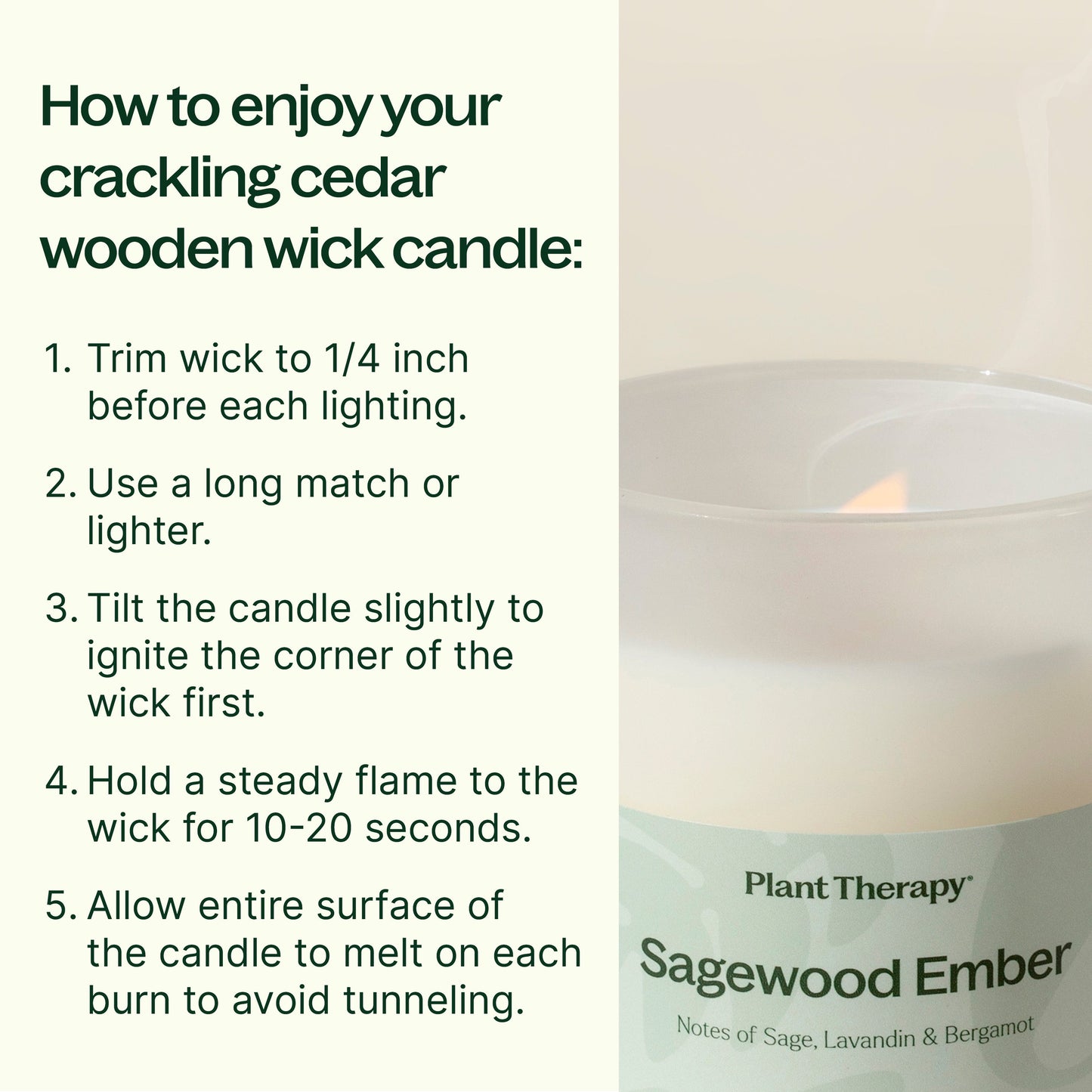 Sagewood Ember Naturally Scented Candle