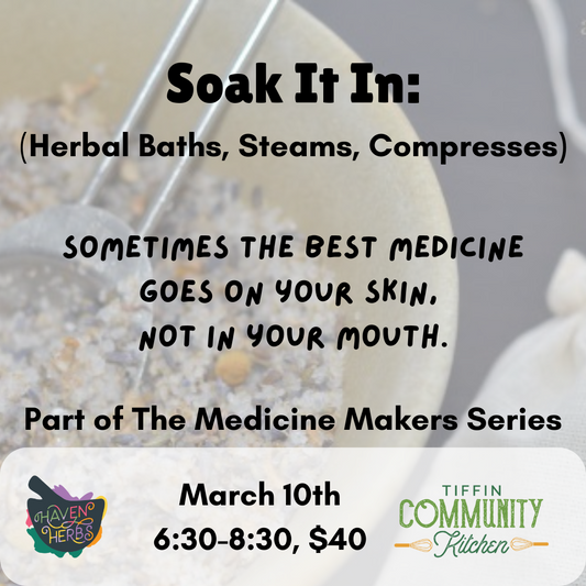 Soak It In: Herbal Baths, Steams, Compresses & More