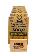3 Handcrafted Cold Process Unscented Bar Soaps