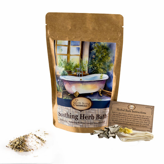 Relaxing and Soothing Herb Bath and Foot Soak