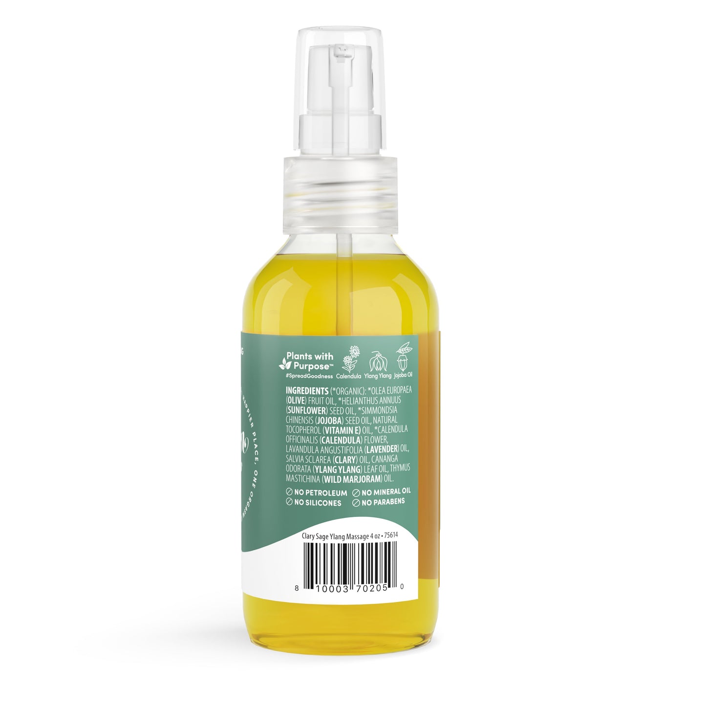 Intimate Massage Oil - Clary Sage + Ylang Ylang