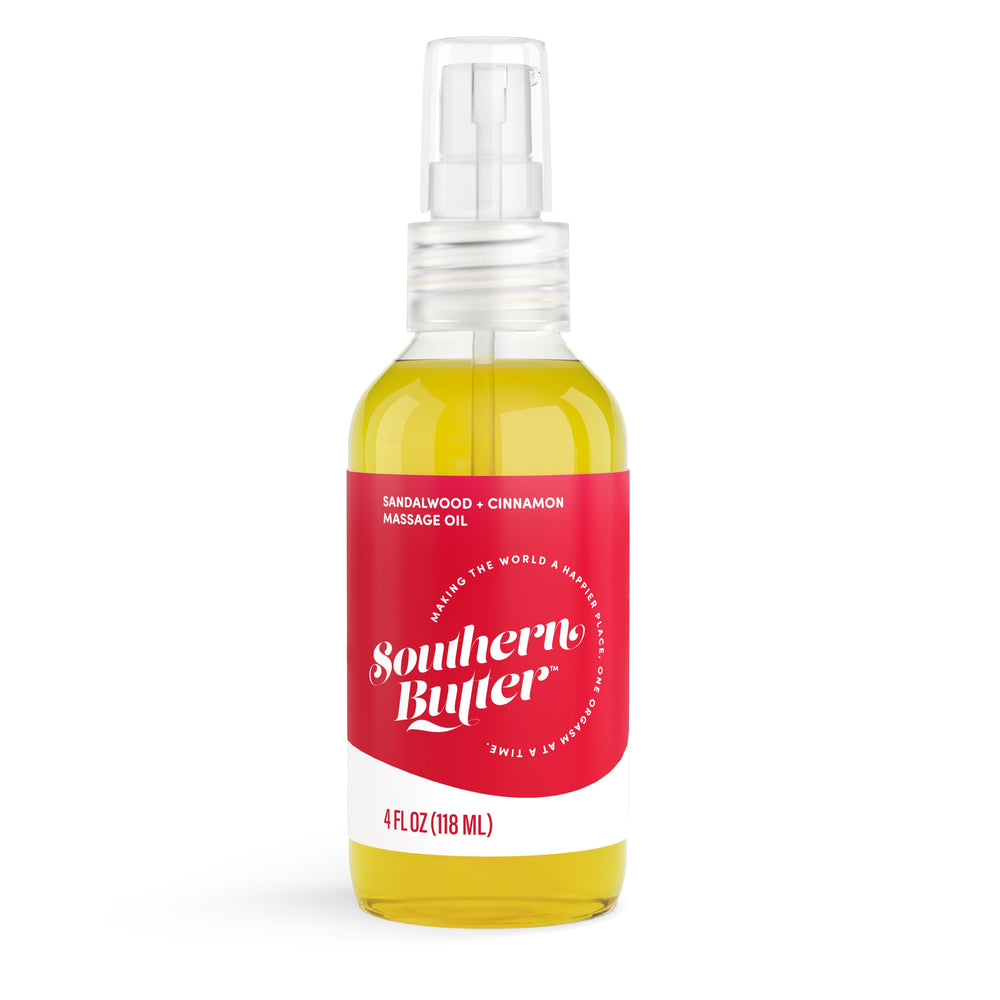 Intimate Massage Oil - Sandalwood + Cinnamon
