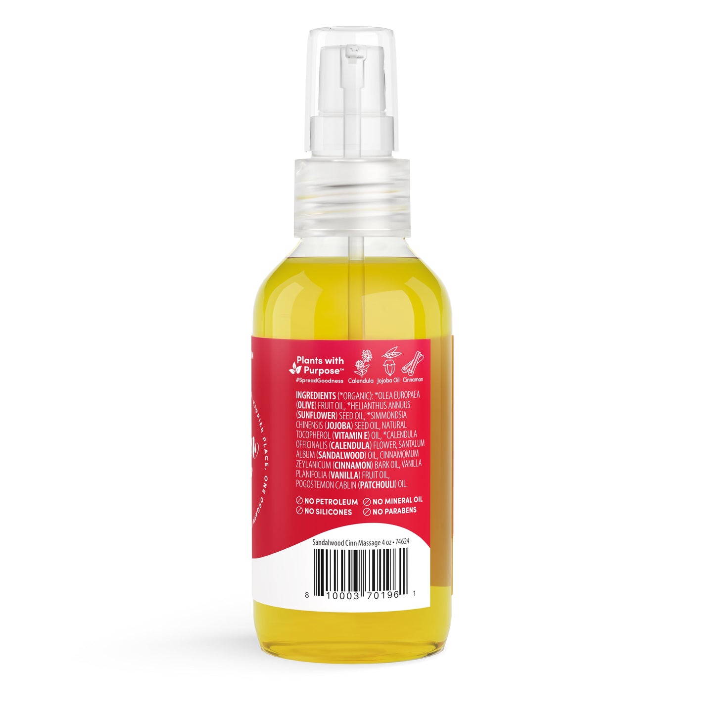 Intimate Massage Oil - Sandalwood + Cinnamon