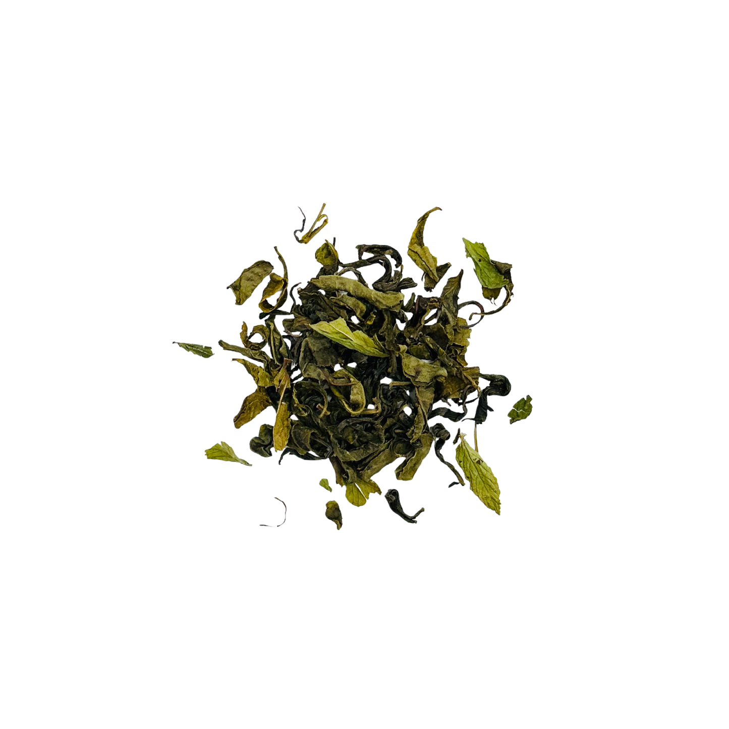 Green Tea Blend: Spearmint Green - Organic Loose Leaf