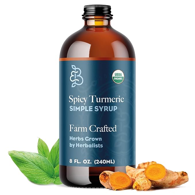 Spicy Turmeric Simple Syrup