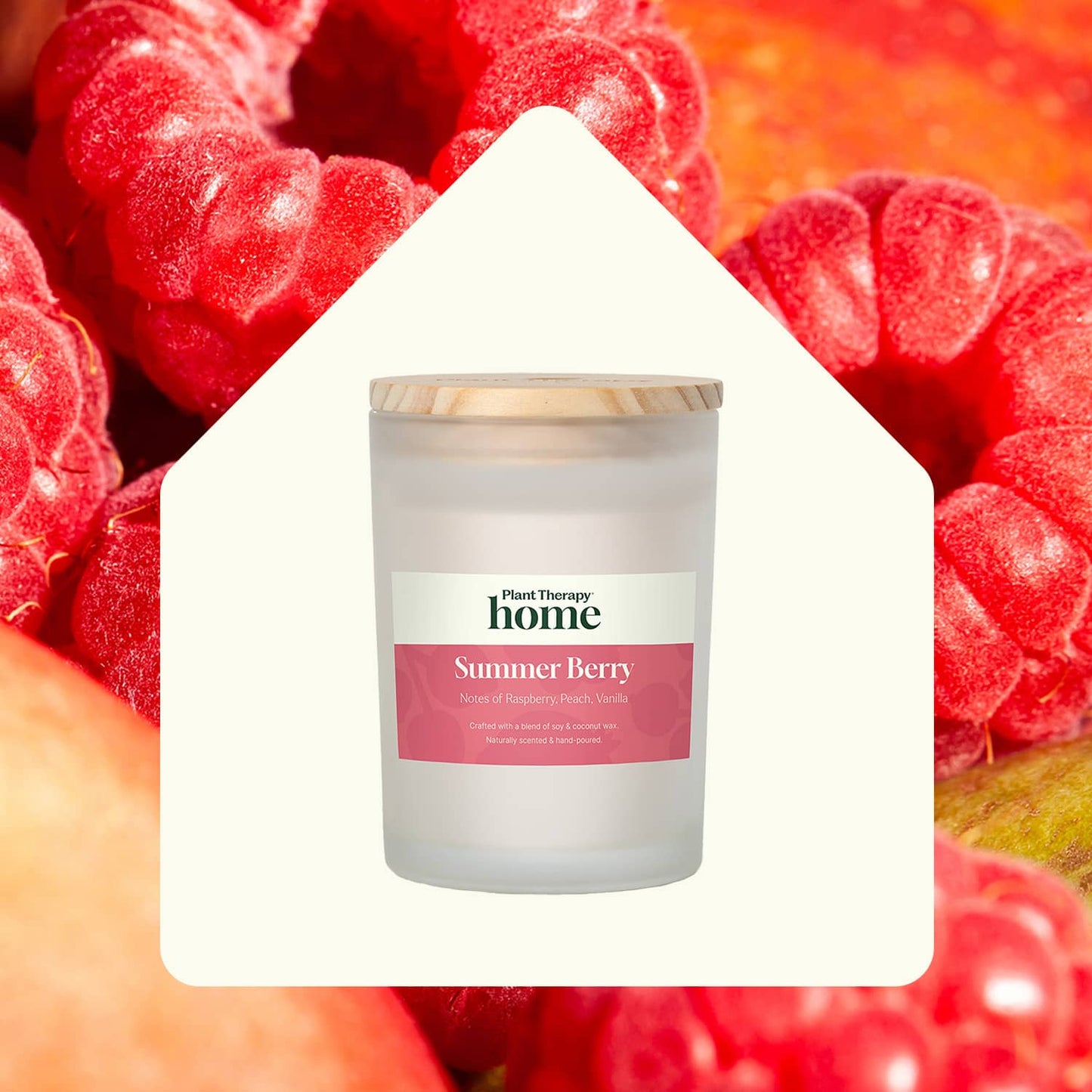Summer Berry Naturally Scented Candle