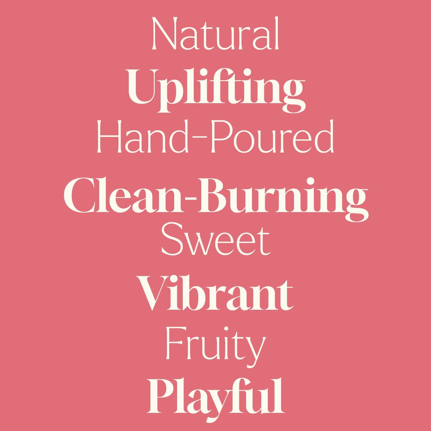 Summer Berry Naturally Scented Candle