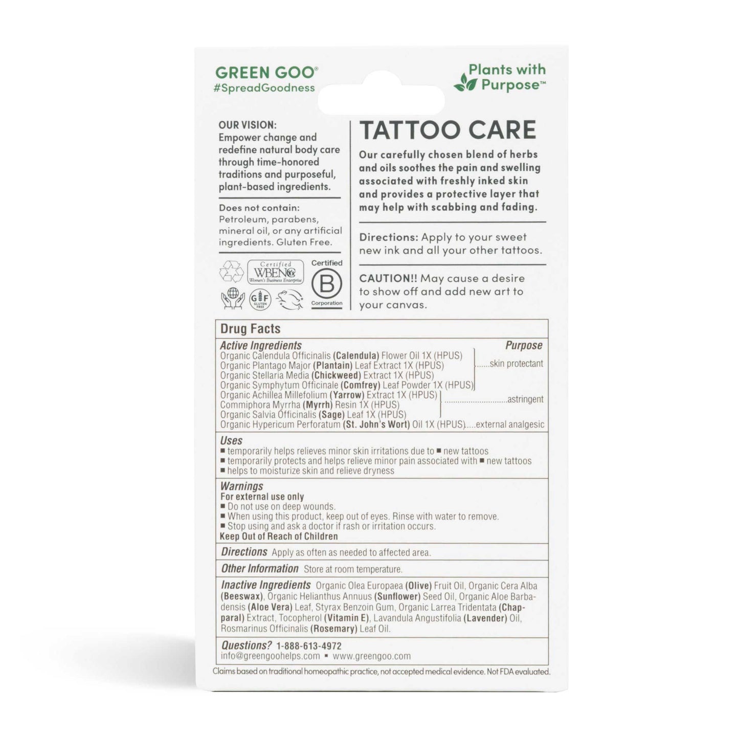 Tattoo Care Salve