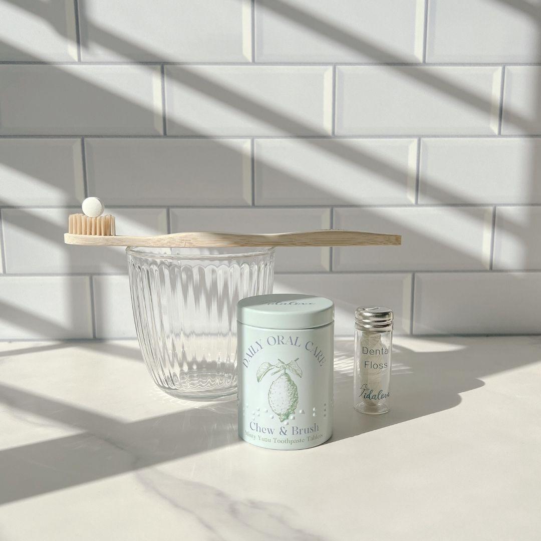 Toothpaste Tablets: Fresh Minty Yuzu