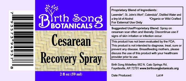 Herbal Cesarean Spray