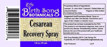Herbal Cesarean Spray