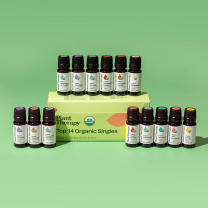 Top 14 Organic Essential Oil Singles Set