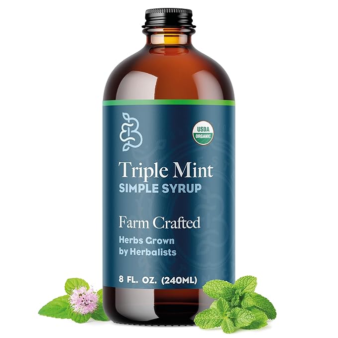 Triple Mint Simple Syrup