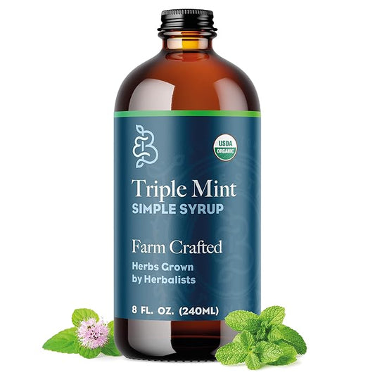 Triple Mint Simple Syrup