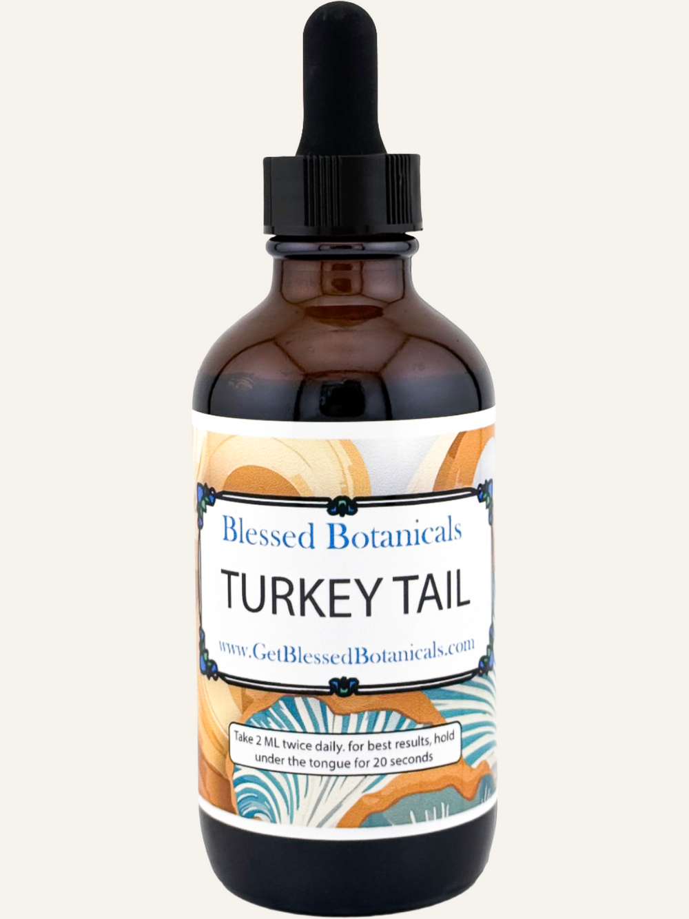 Organic Turkey Tail, Lion's Mane, and Reishi Glycerite