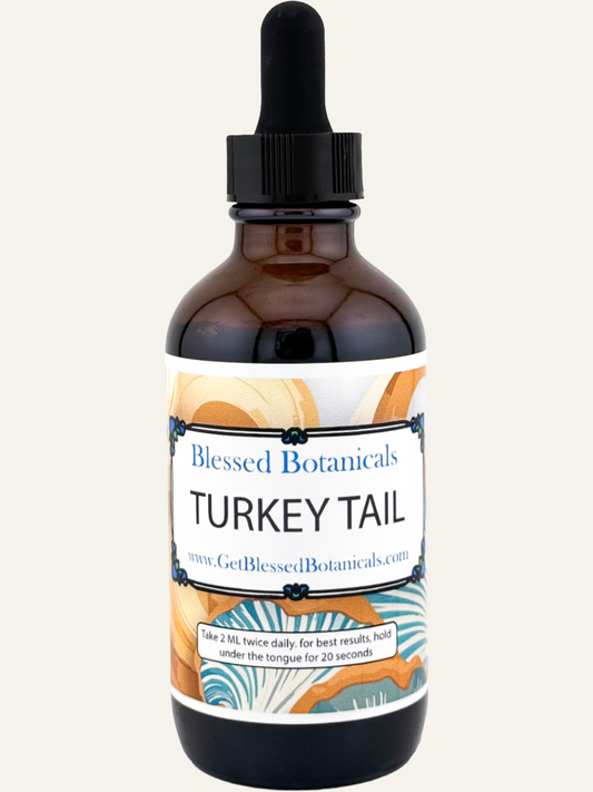 Organic Turkey Tail, Lion's Mane, and Reishi Glycerite