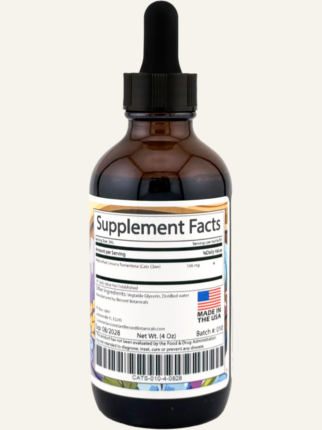 Wildcrafted Cats Claw Glycerite