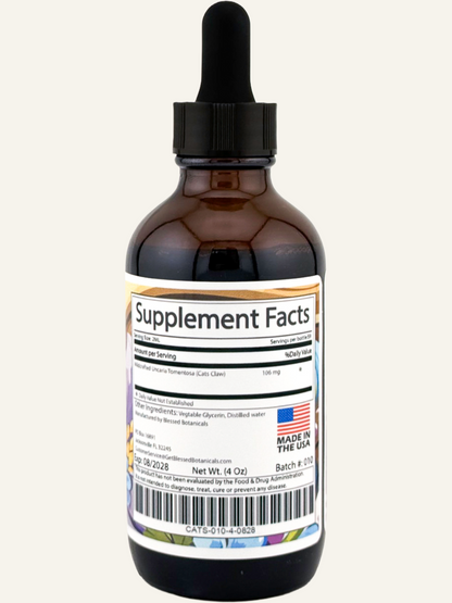 Wildcrafted Cats Claw Glycerite