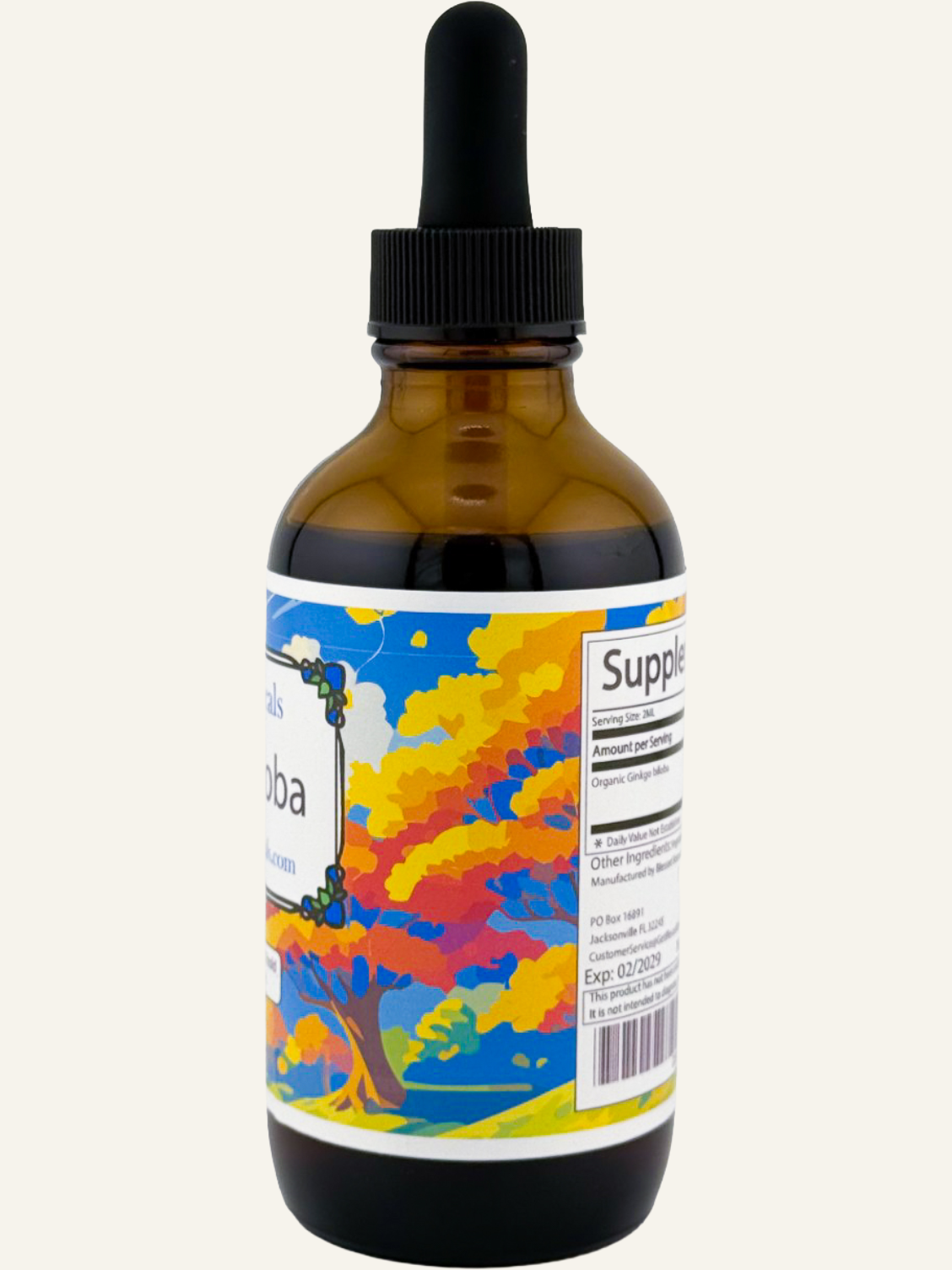 Organic Ginkgo Biloba Glycerite
