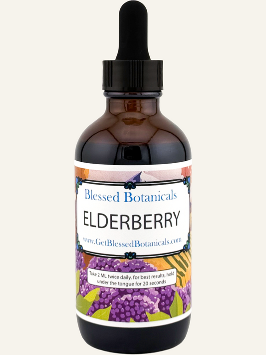 Organic Elderberry Glycerite Blend