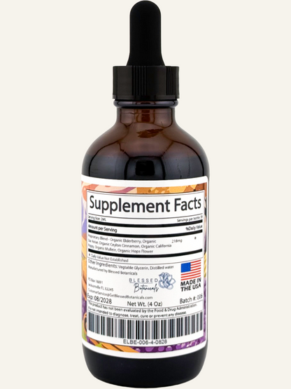 Organic Elderberry Glycerite Blend
