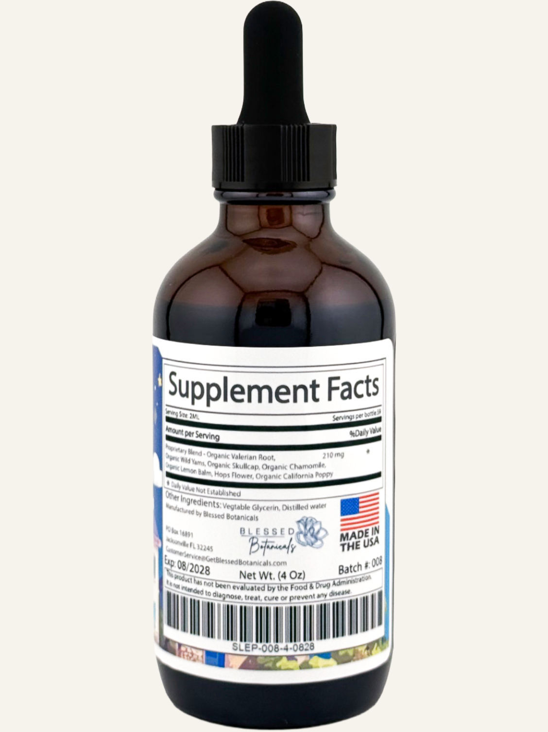 Organic Sleepy Time Glycerite