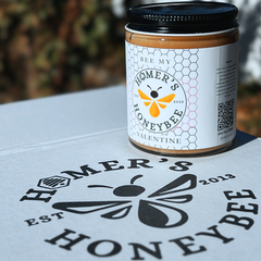Valentine’s Day Vanilla Bean Creamed Honey