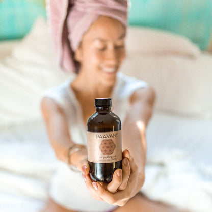 Cinnamon Pulling Oil: Ayurvedic Oil Pulling for Oral Health & Detoxification
