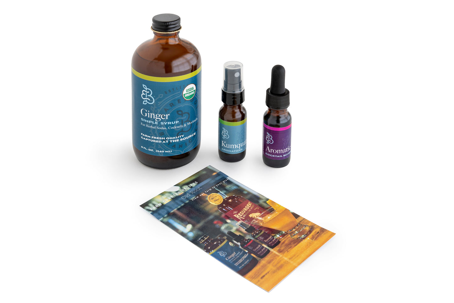 Old Root Whiskey Cocktail Kit – Botanical Old Fashioned Set