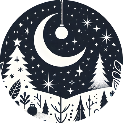 Winter Themed Laser Engraved Mason Jar Sleeves