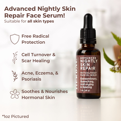 Advanced Nightly Skin Repair with Organic Tamanu Oil