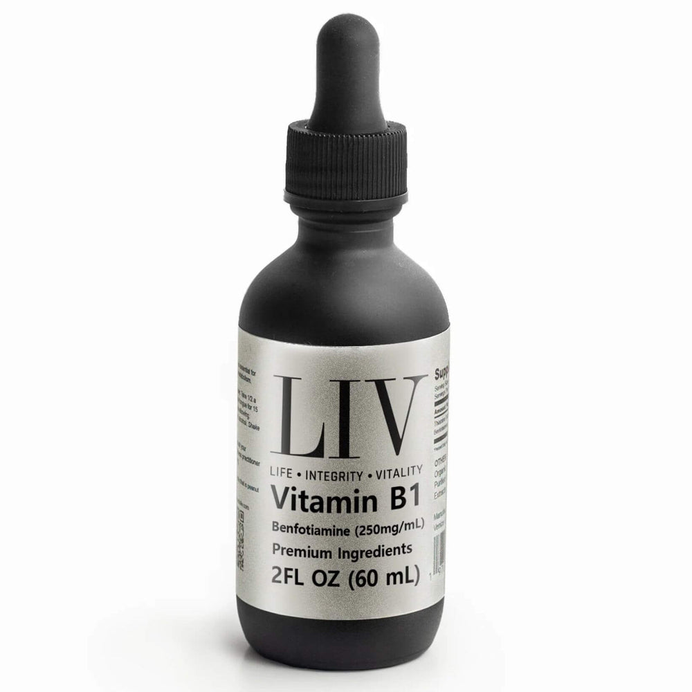 Vitamin B1 Thiamine Liquid Metabolic Booster (Benfotiamine)