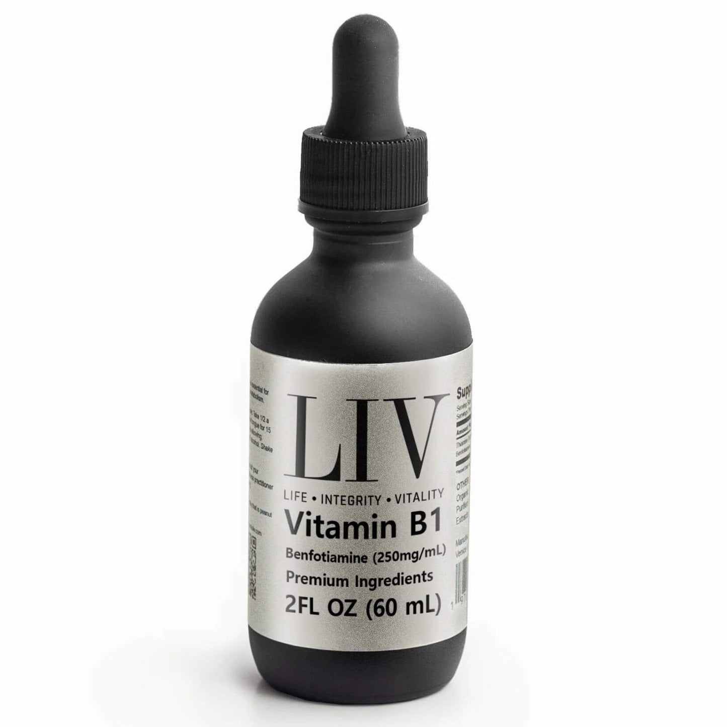 Vitamin B1 Thiamine Liquid Metabolic Booster (Benfotiamine)