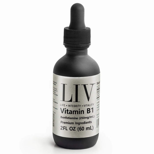 Vitamin B1 Thiamine Liquid Metabolic Booster (Benfotiamine)
