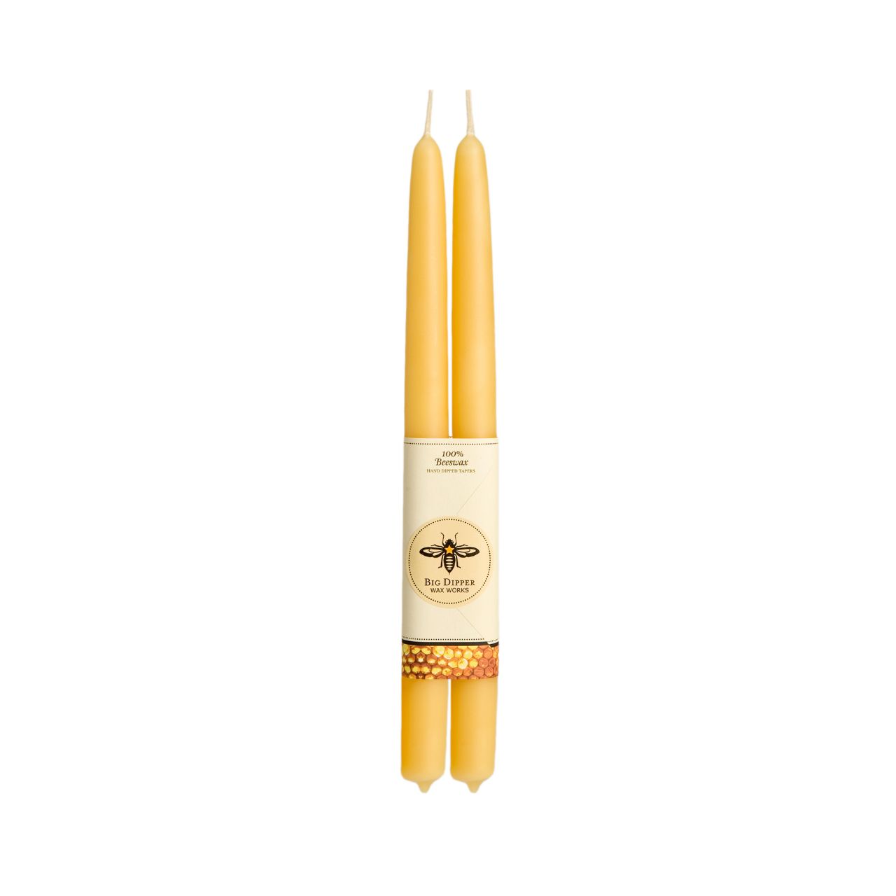 Pure Beeswax Tapers Candles