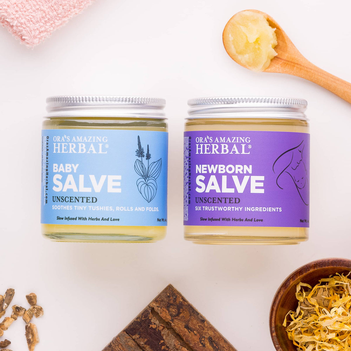 Baby Salve, Diaper Rash Ointment