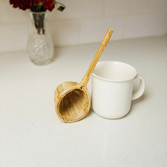 Bamboo Hand Woven Tea Strainer