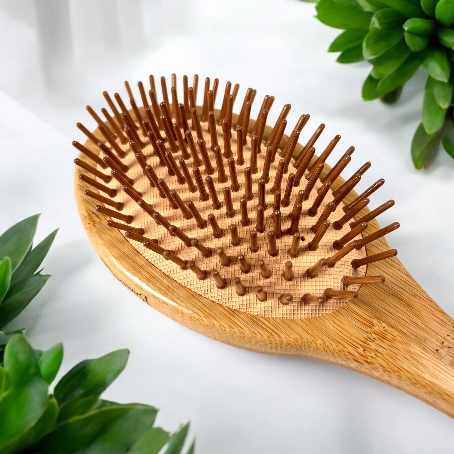 Bamboo Long Handle Back Massager
