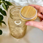 Bamboo Mason Jar Lids